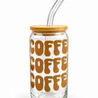 COFFEE Clear Tumbler