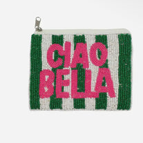 Ciao Bella Beaded Coin Pouch