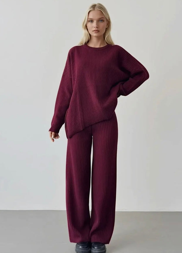 Ribbed Knit Set