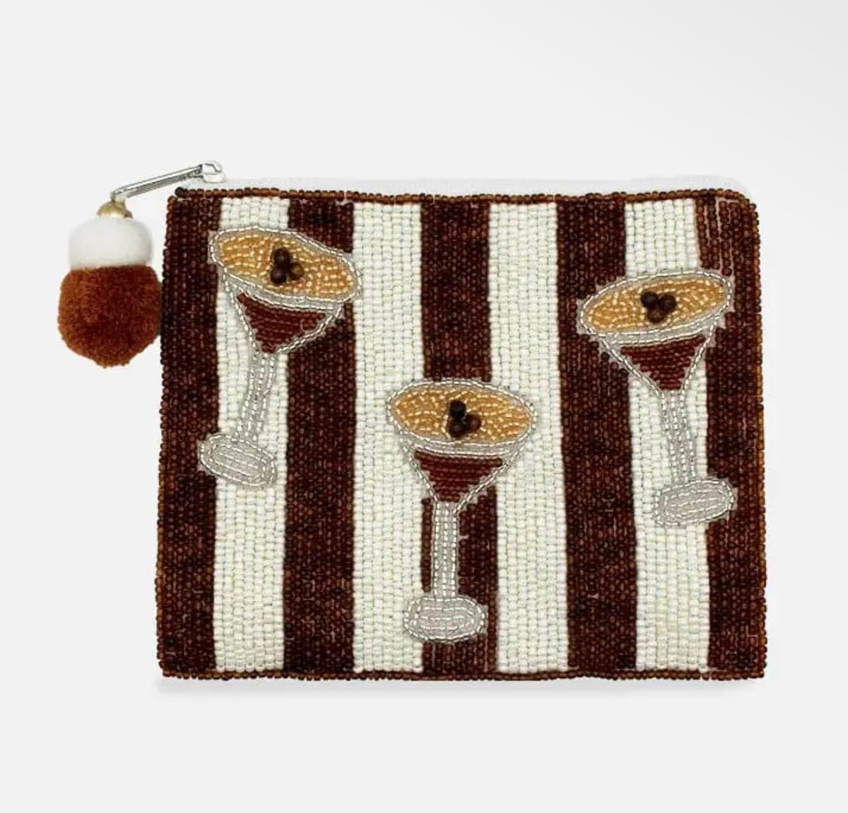 Expresso Martini Beaded Coin Pouch