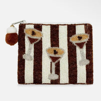 Expresso Martini Beaded Coin Pouch