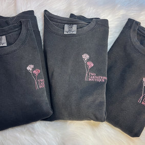 Two Carnations Boutique Custom Crewneck