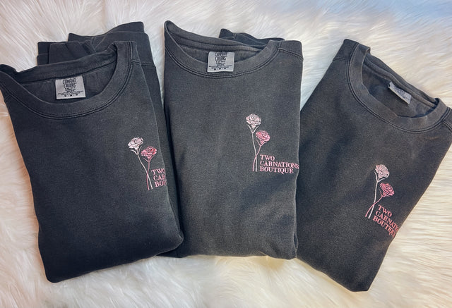 Two Carnations Boutique Custom Crewneck