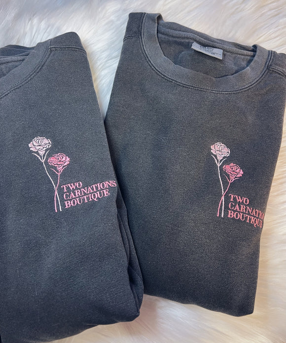 Two Carnations Boutique Custom Crewneck