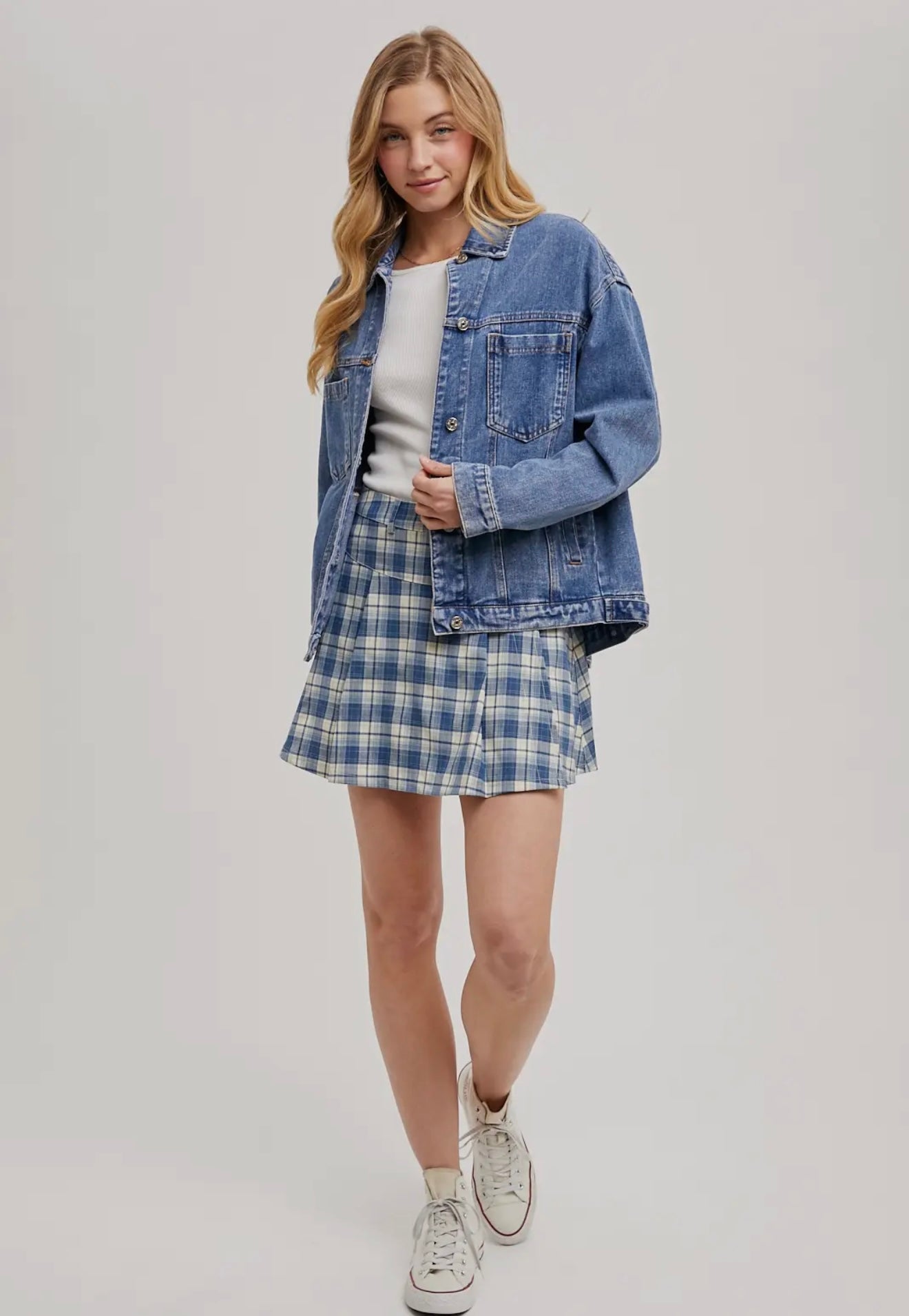 Denim Oversized Jacket