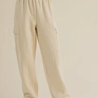 Fleece Cargo Sweatpants