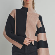 Mock Turtleneck Sweater
