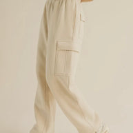 Fleece Cargo Sweatpants