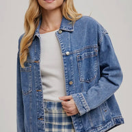 Denim Oversized Jacket