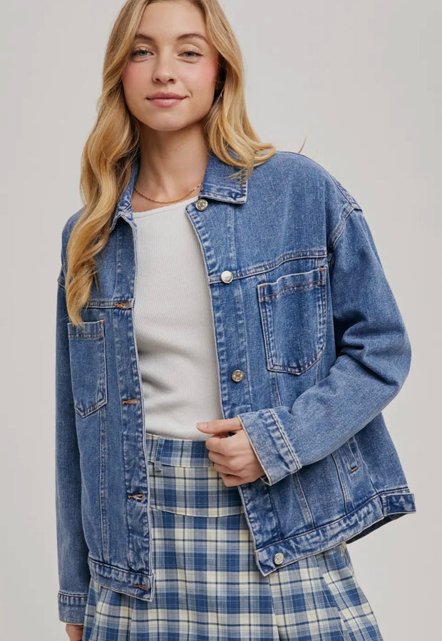 Denim Oversized Jacket