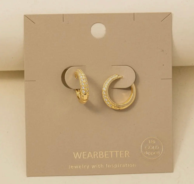 Hinge Hoop Earrings