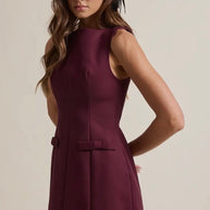 Plum Mini Dress