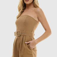 Belted Romper