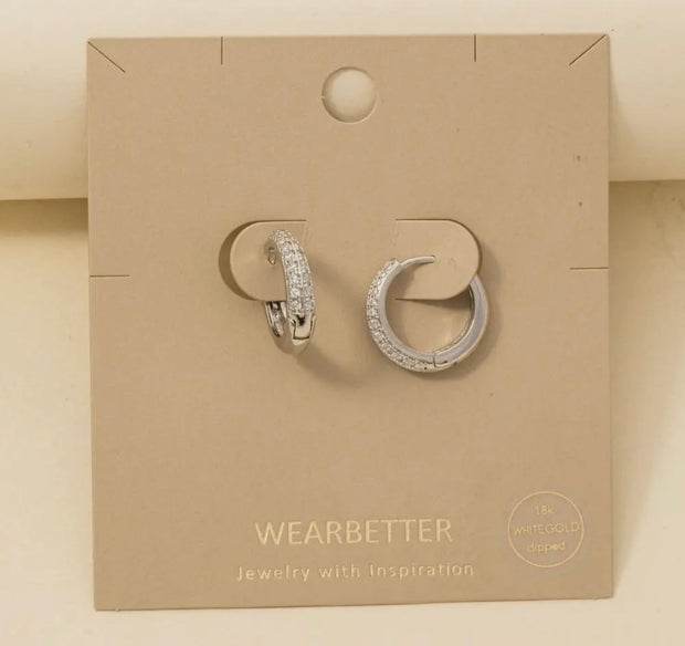 Hinge Hoop Earrings