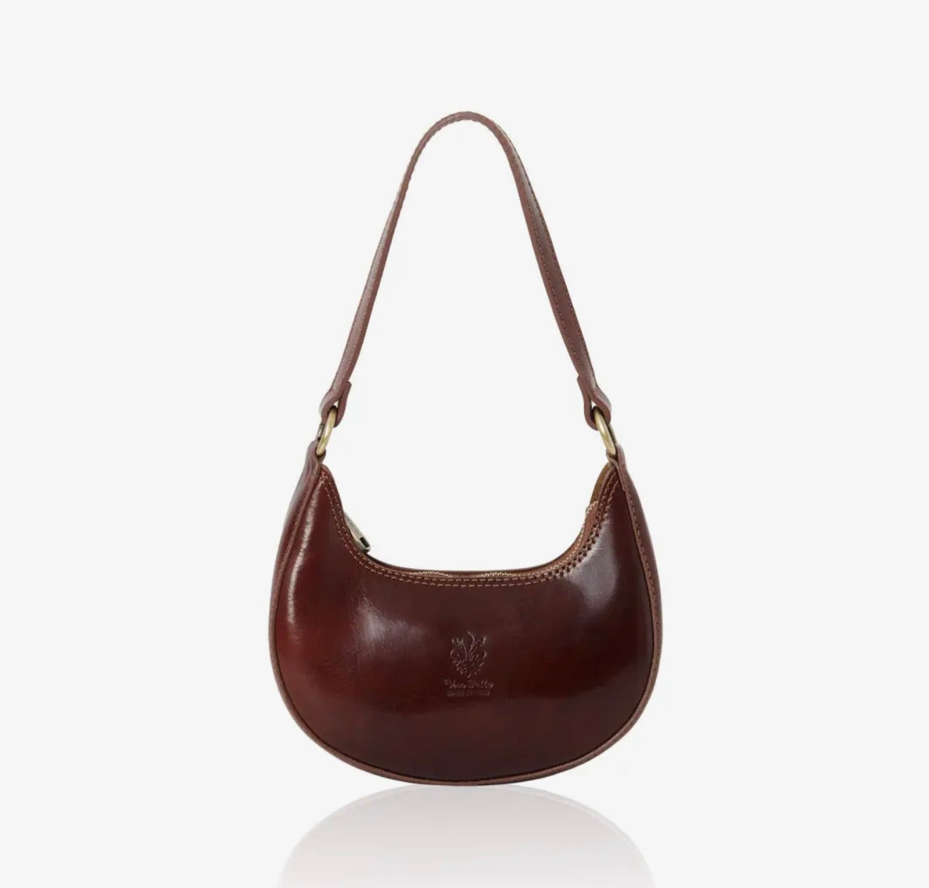 Italian Leather Small Shoulder Bag