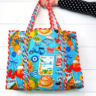 Italian Quilted Tote Bag