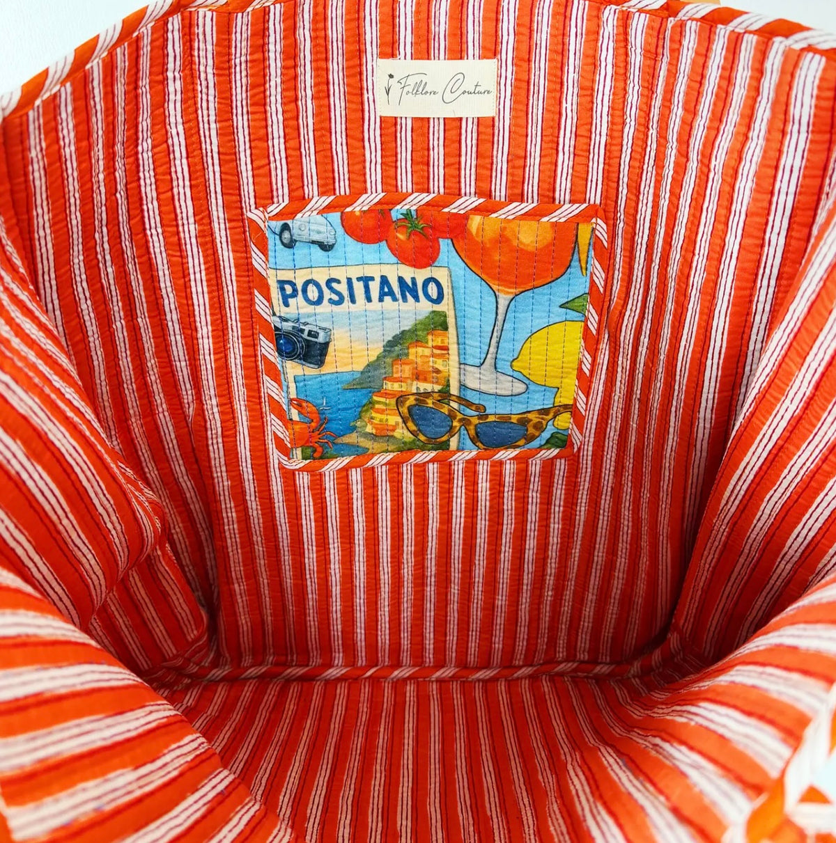 Italian Quilted Tote Bag