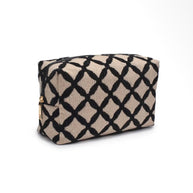 Geometric Print Cosmetic Bag