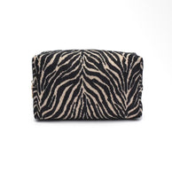 Zebra Print Cosmetic Bag