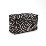 Zebra Print Cosmetic Bag
