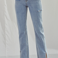 High-Waisted Jeans