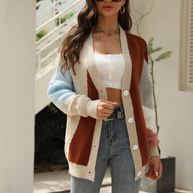 Colorblock Cardigan (Final Sale)