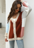 Colorblock Cardigan (Final Sale)