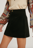 Corduroy Mini Skirt