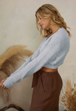 Cropped Cardigan Sweater (Final Sale)