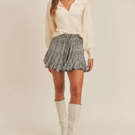Ruffled Skort