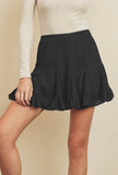 Flared Mini Skirt