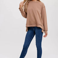 Oversized Crewneck Sweatshirt (Final Sale)