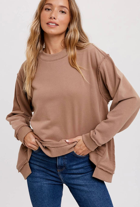 Oversized Crewneck Sweatshirt (Final Sale)