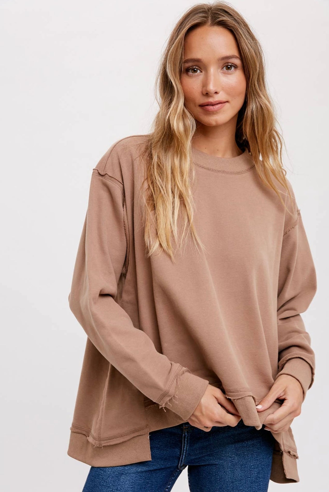 Oversized Crewneck Sweatshirt (Final Sale)