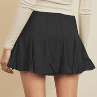 Flared Mini Skirt