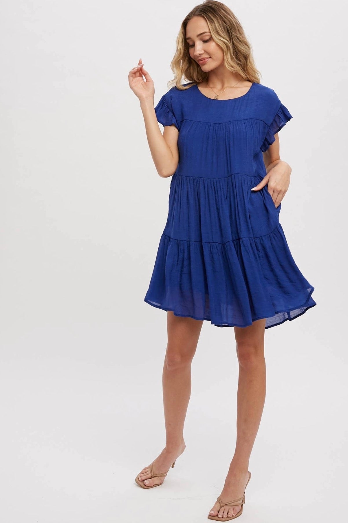 Tiered Babydoll Dress (Final Sale)
